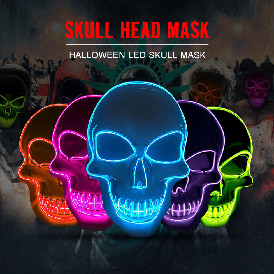 Purge Mask Led Mask Led Halloween Mask Light Mask